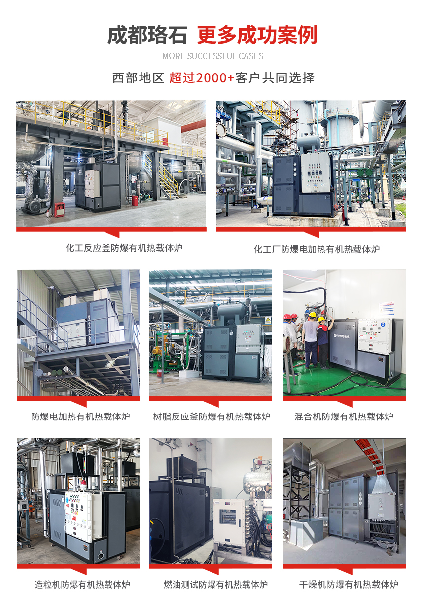 電加熱有機熱載體爐案例